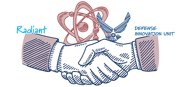 Mass-manufactured microreactor for the Air
Force