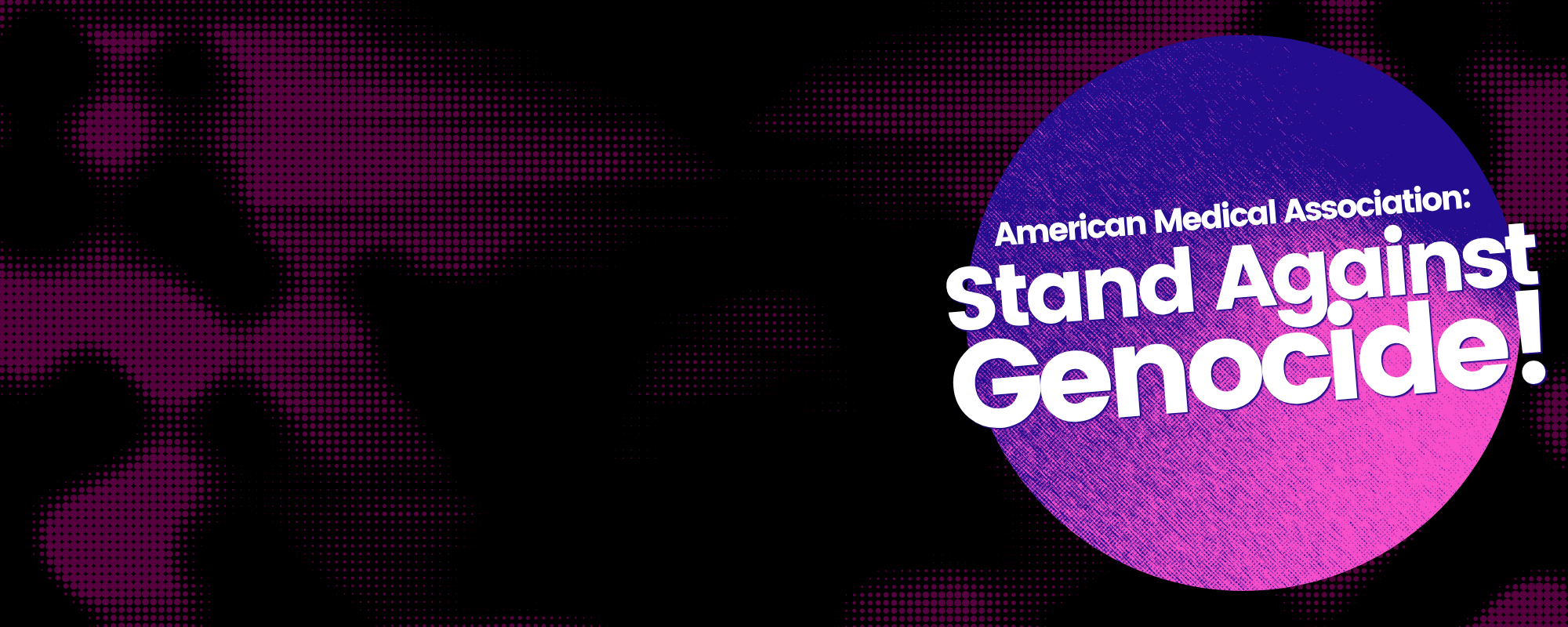 Join CODEPINK & Doctors Against Genocide in demanding the American Medical Association: Stand Against Genocide!