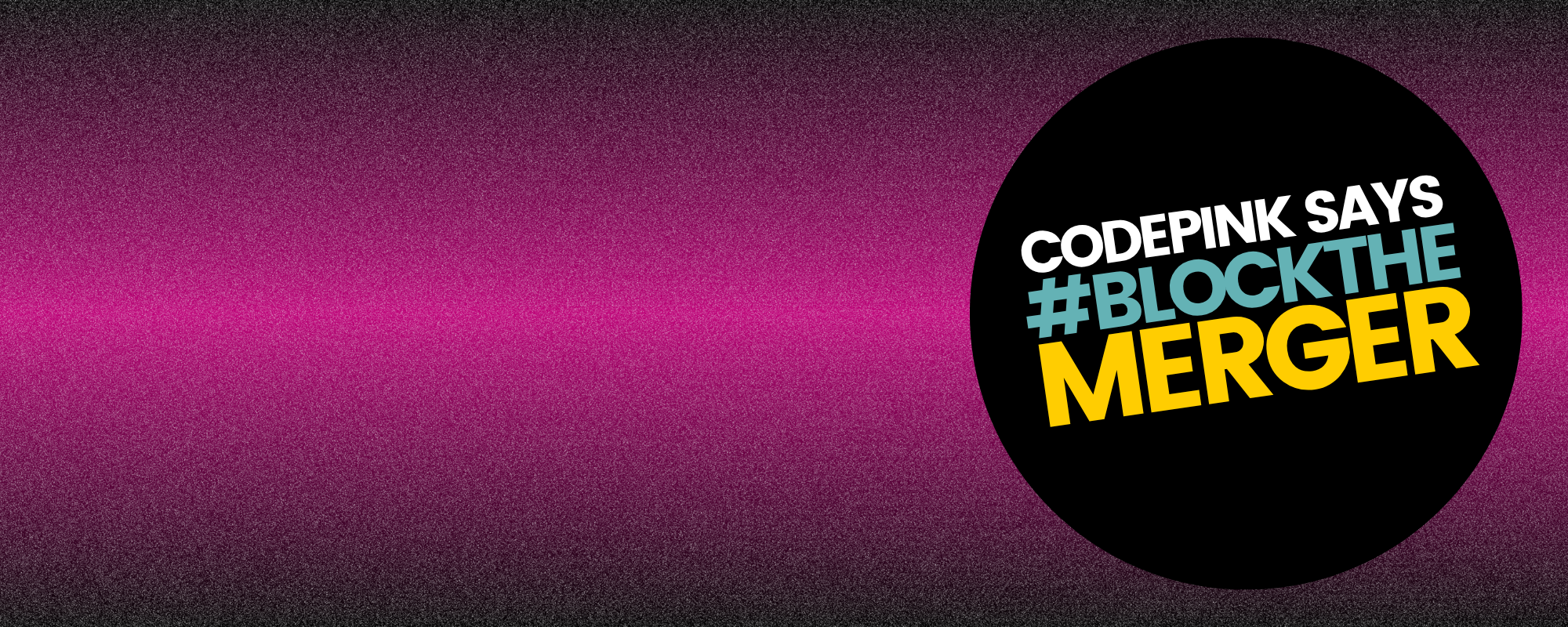 CODEPINK, along with thousands of filmmakers, actors, and industry workers, says #BlockTheMerger! Urge Attorney General Rob Bonta to do right by the American people!