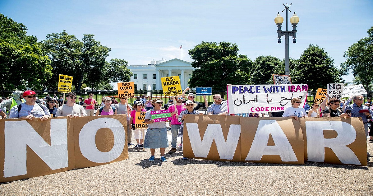 No war over trade! 