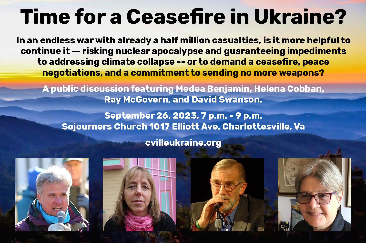 Time for a Ceasefire in Ukraine? - CODEPINK - Women for Peace