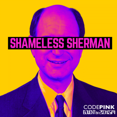 Representative Brad Sherman - Bought by Zionism