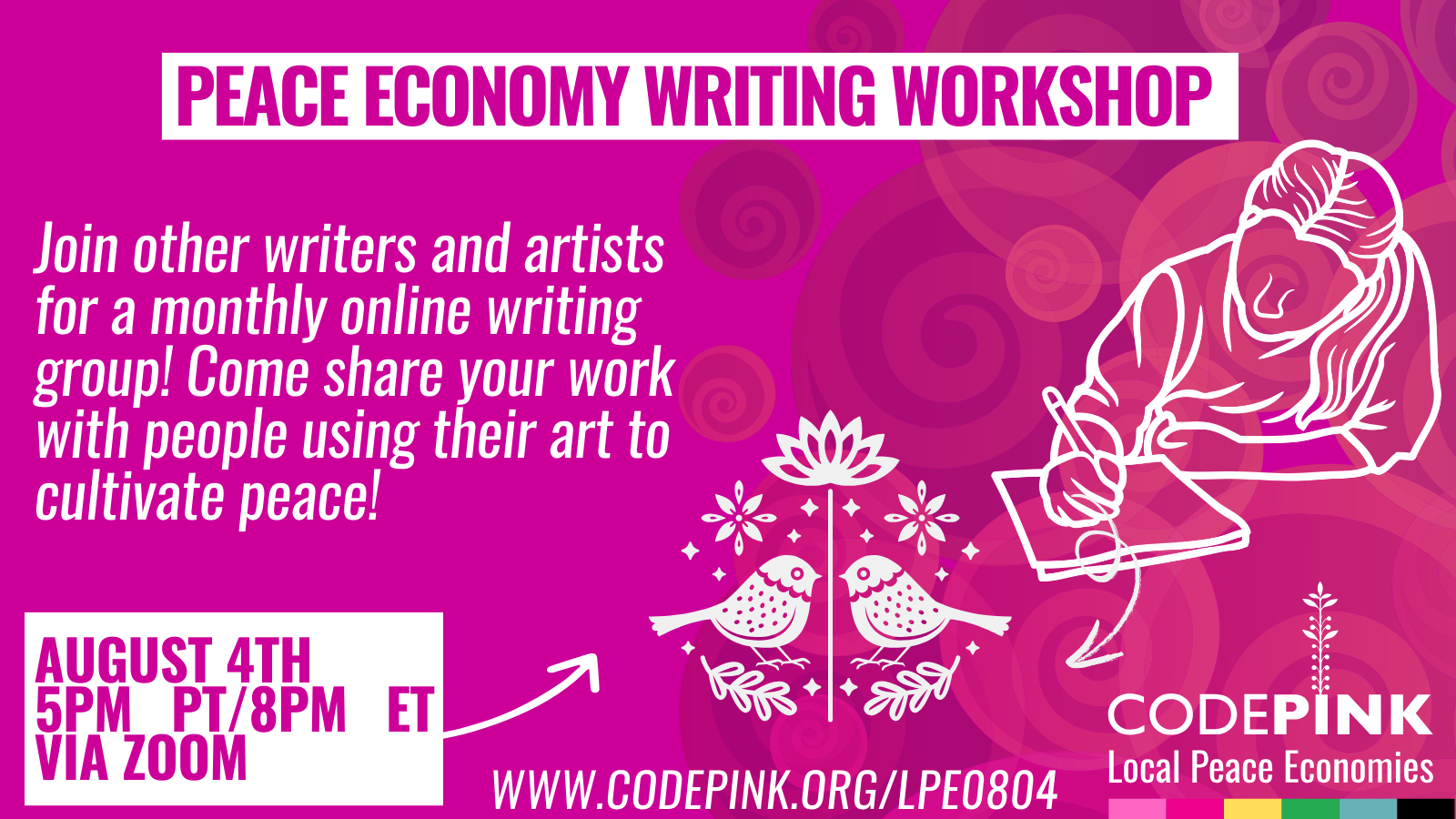 August Writing Workshop