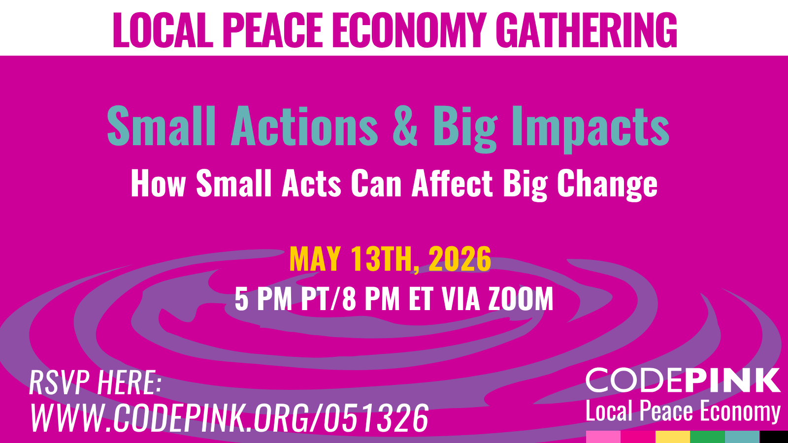 Small Actions & Big Impacts