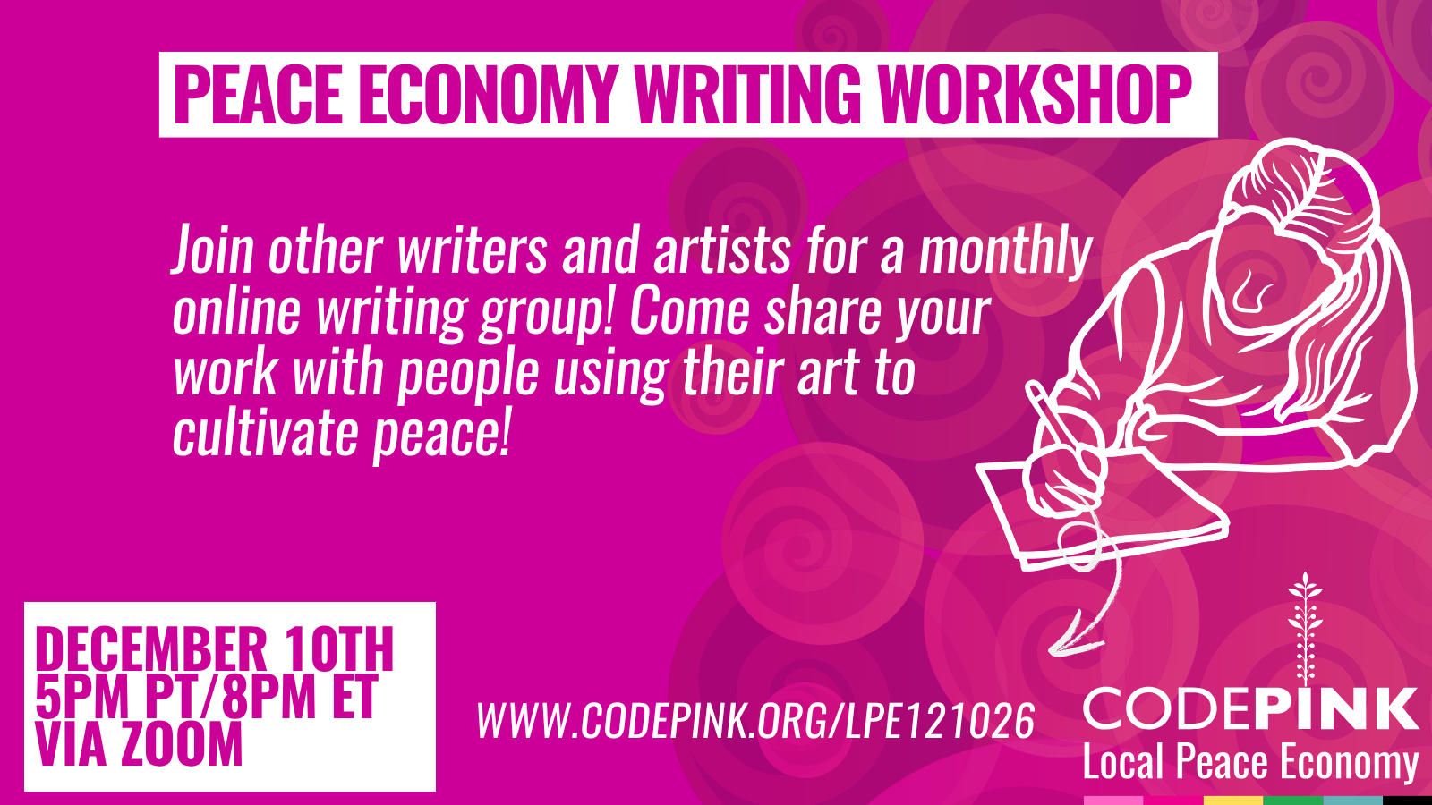 December Writing workshop December Writing workshop