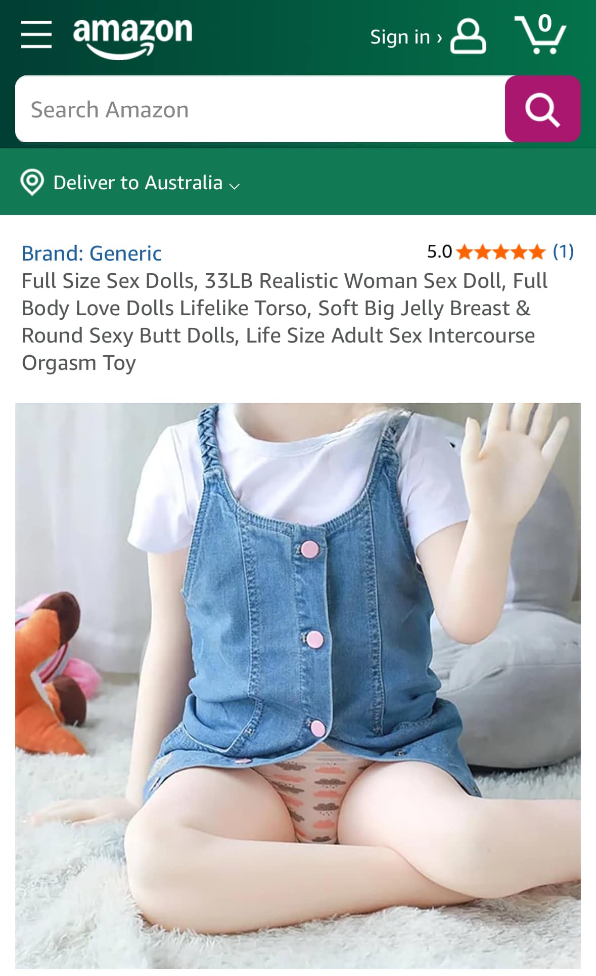 Child sex abuse doll owners escalate to child abuse: Cases of three  Australian men - Collective Shout
