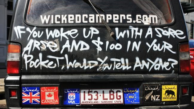 Wicked Campers slogan suggestive of sexual violence given green light by Ad Standards Board