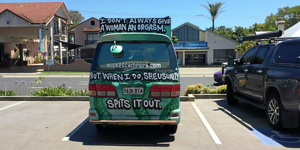 Wicked Campers advertises its contempt for women with another degrading slogan