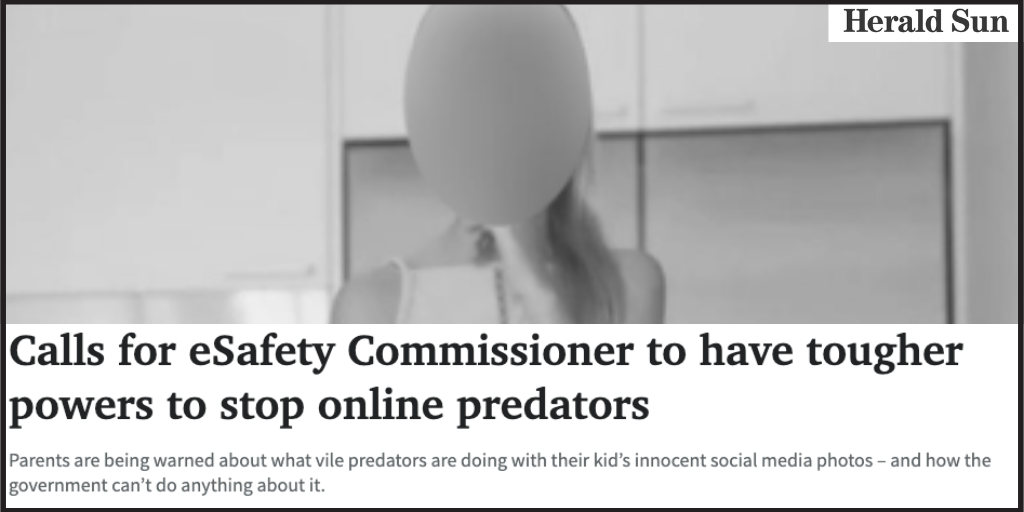 eSafety failing our children - Our investigation featured in media