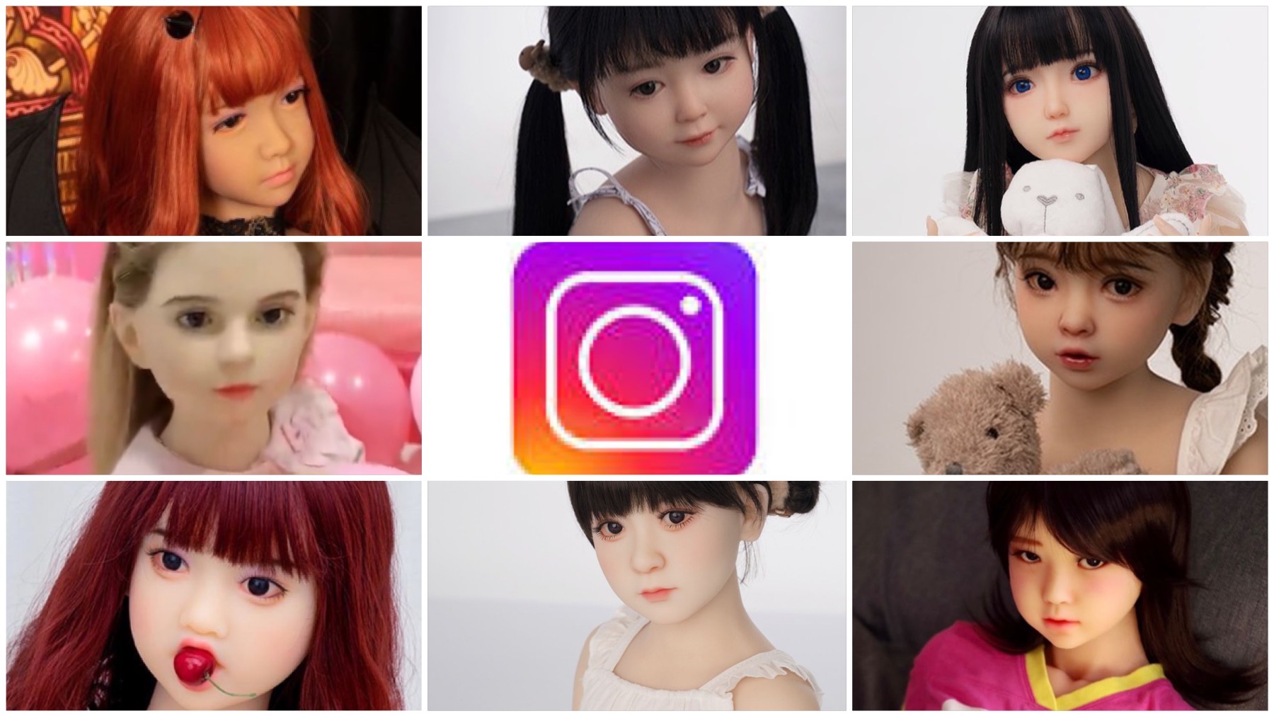 Instagram aids child sex abuse doll sellers