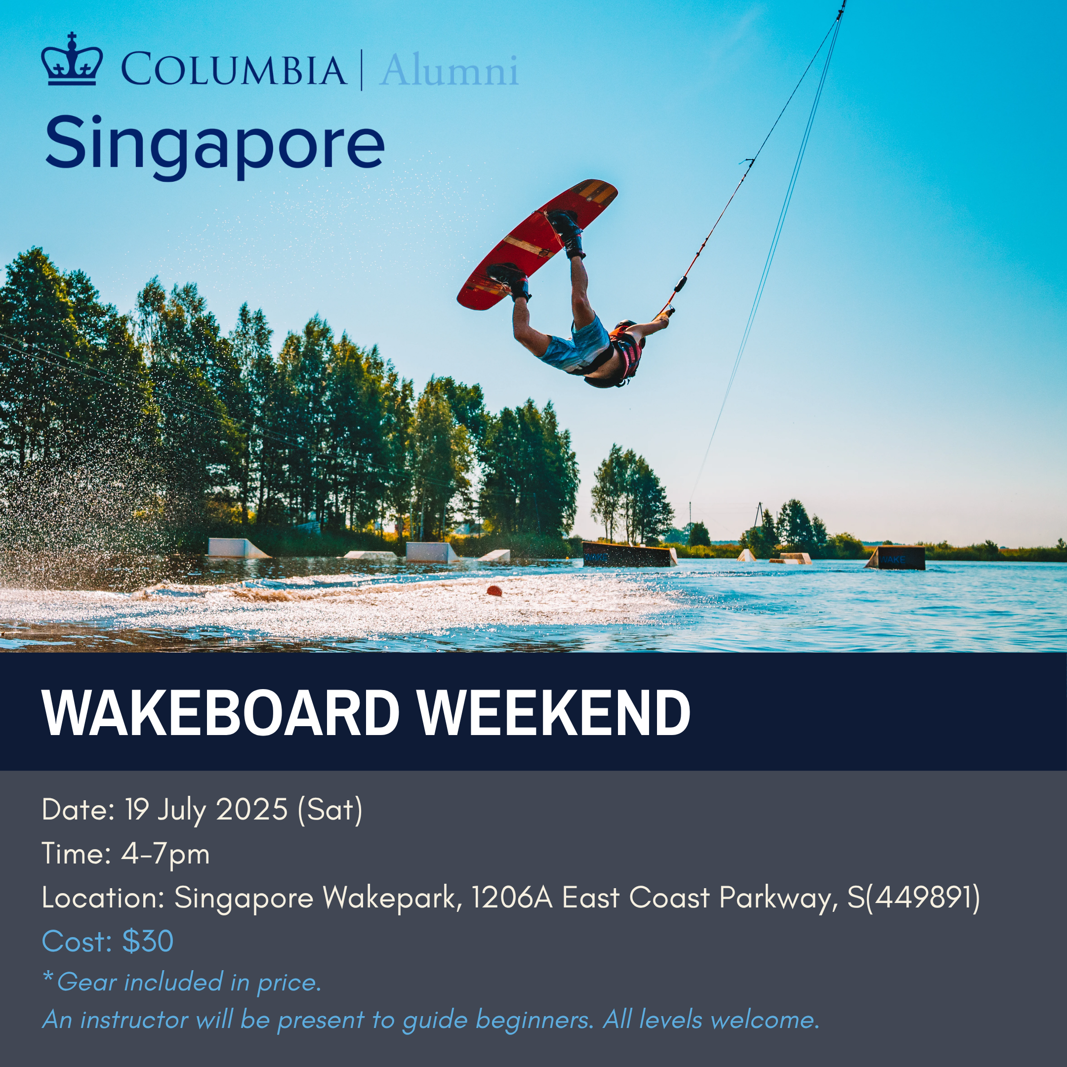 Wakeboard Weekend Infographic