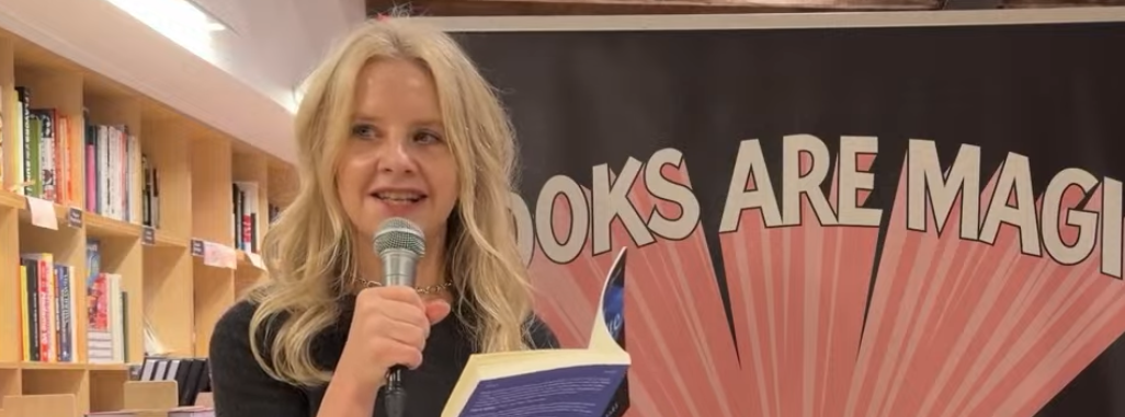 Sears at the Books Are Magic reading