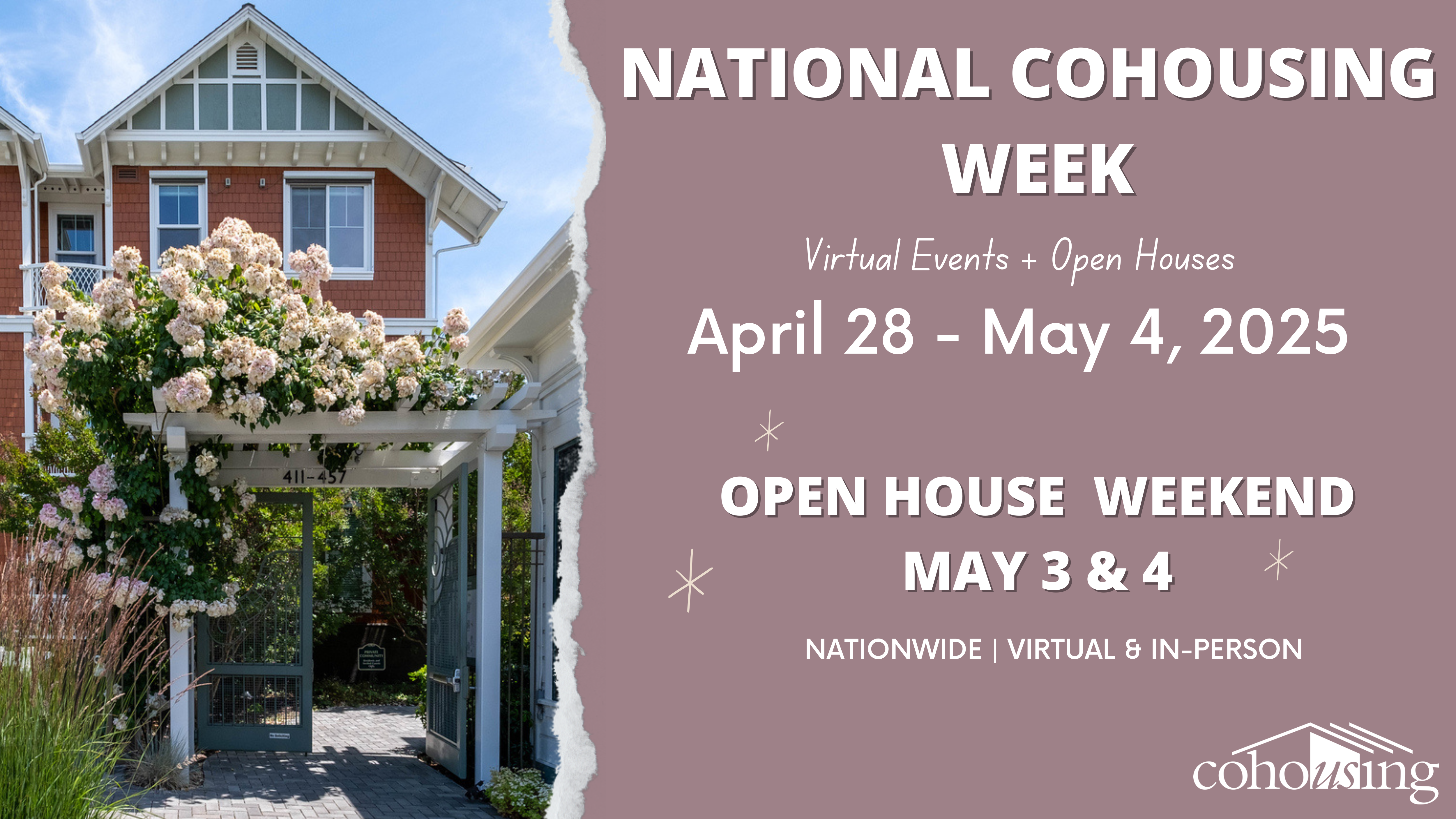 National Cohousing Open House Week 2025