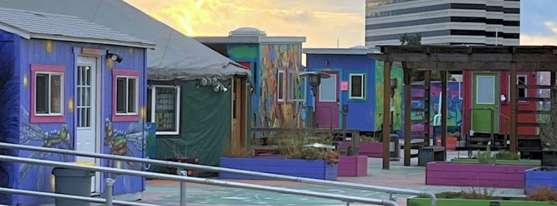 Youth Spirit Artworks Tiny Home EcoVillage in Oakland