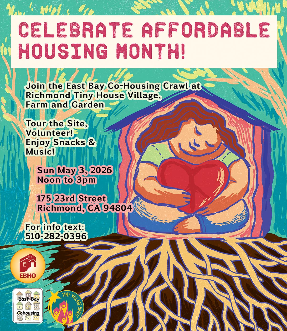 Richmond Tiny Village Open House flyer