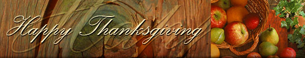 Happy Thanksgiving!