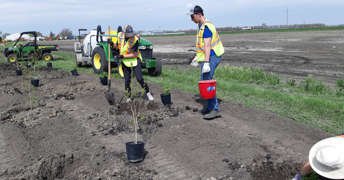 Winkler Youth Keeps Wildlife Haven Beautiful and Clean