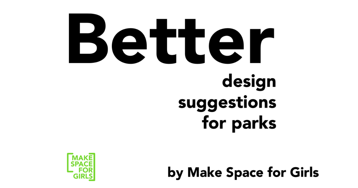 Better Design Suggestions for Parks