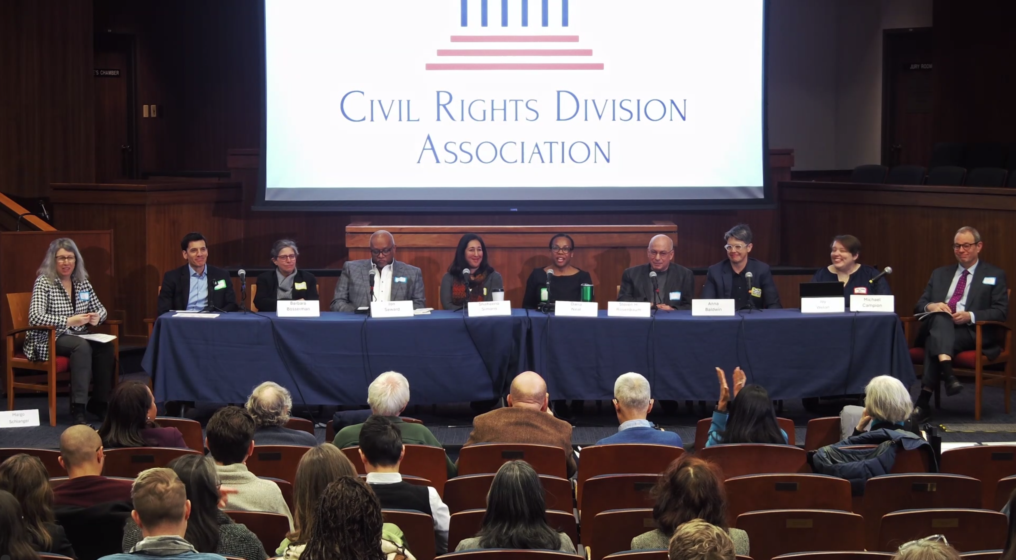 The Past Panel Members of "The Past" Panel discuss the Division's accomplishments