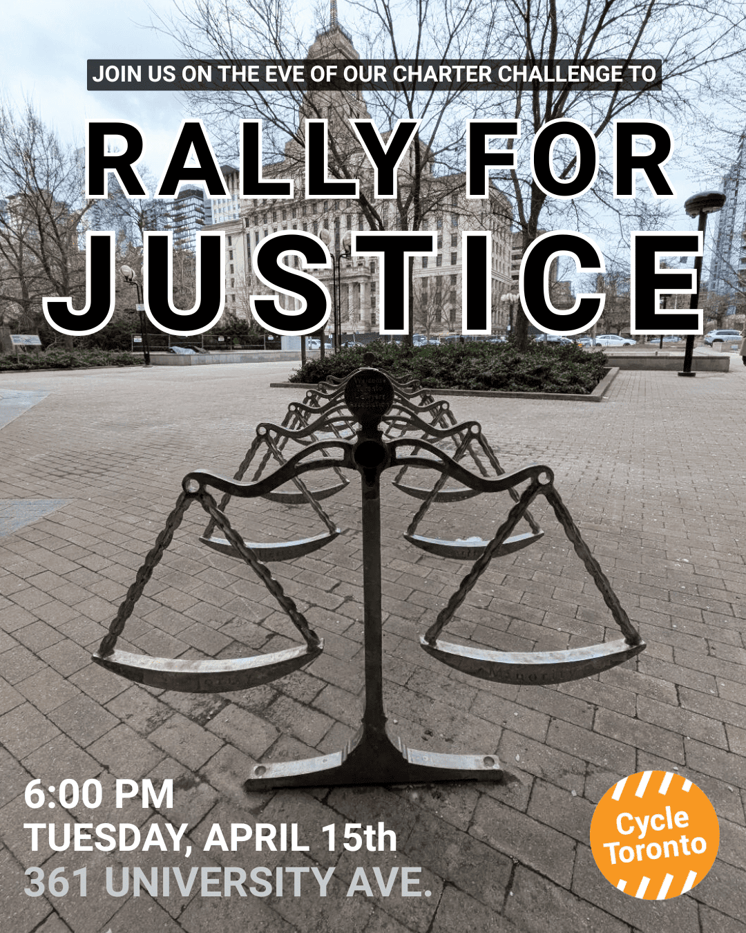 RALLY FOR JUSTICE Cycle Toronto
