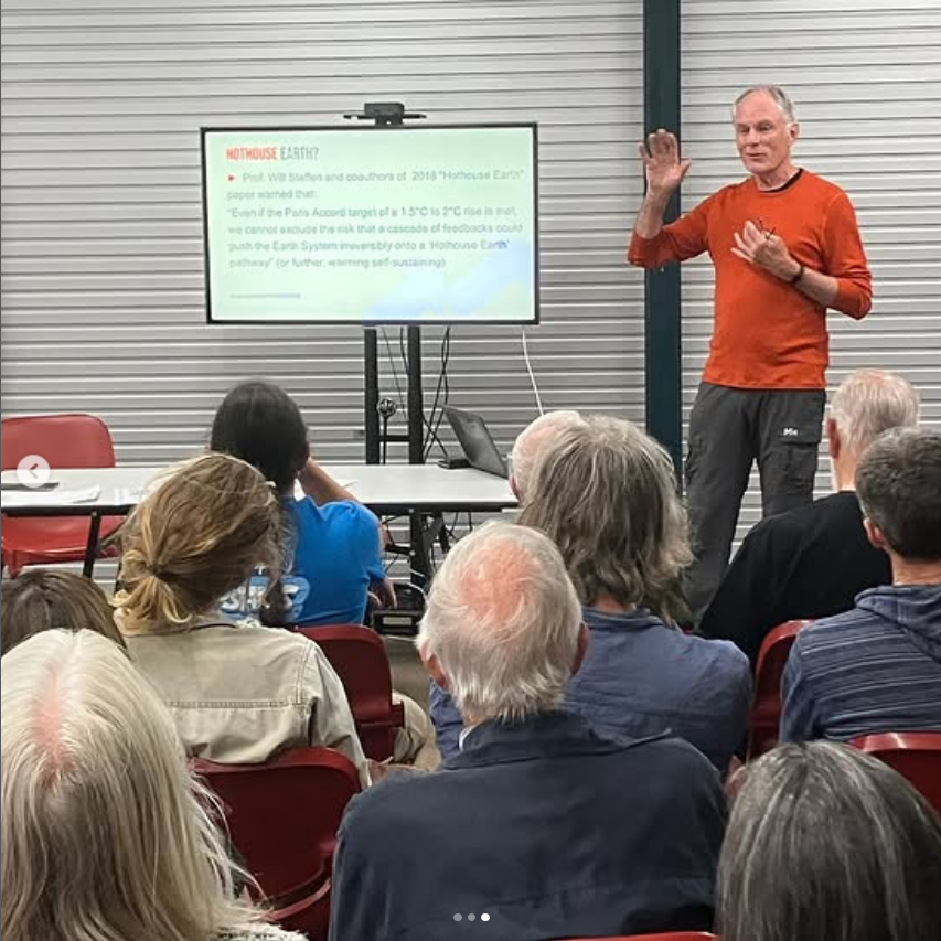 David Spratt explaining Hothouse Earth David Spratt explaining Hothouse Earth