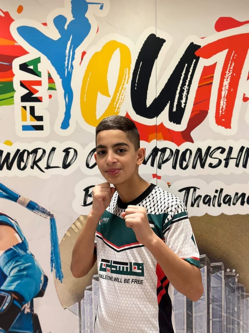 Ammar was an outstanding student at his school and a distinguished member of the Palestinian national junior Muay Thai team for more than four years. He won multiple local and international titles. His dream was to become a Muay Thai world champion.