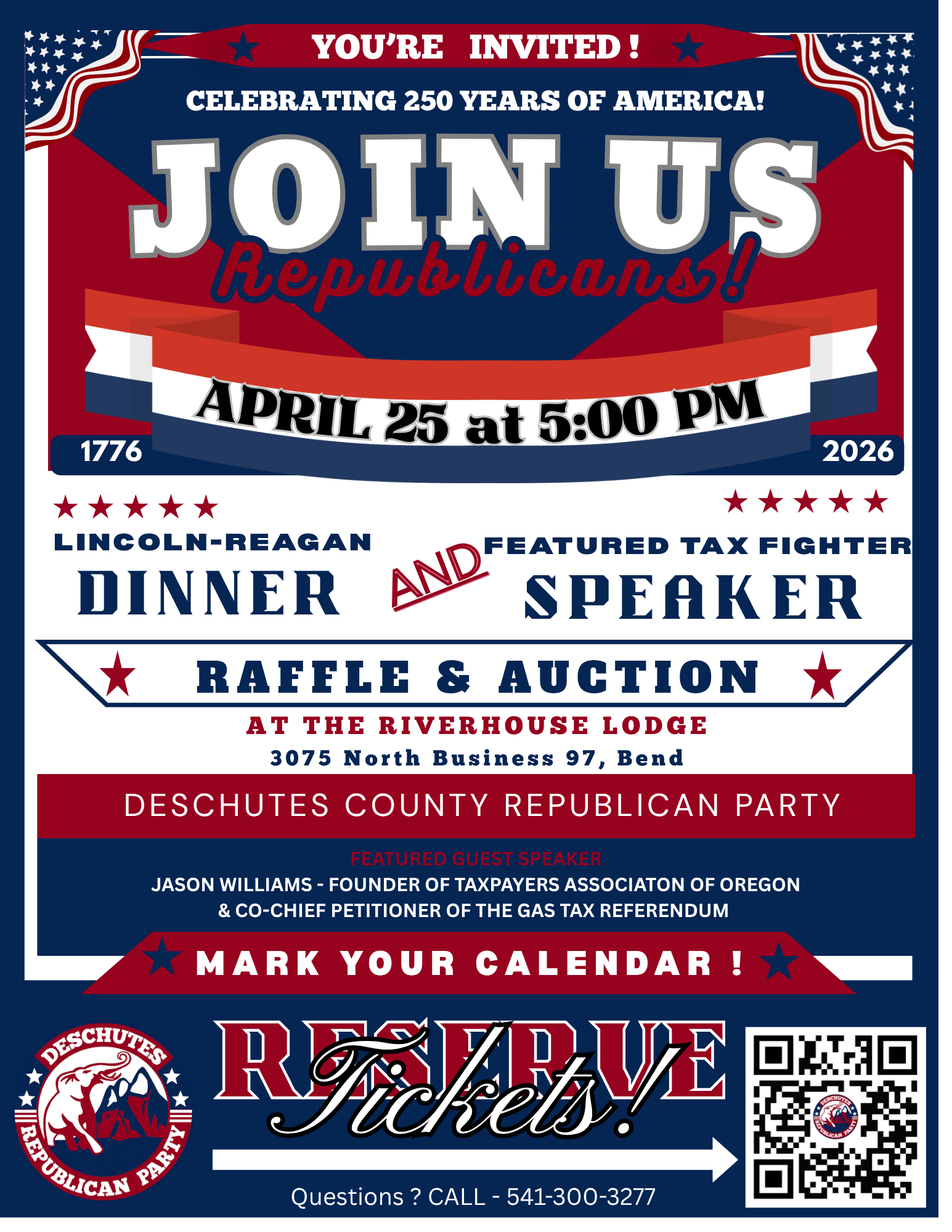 4-2026 Lincoln Readan Dinner flyer