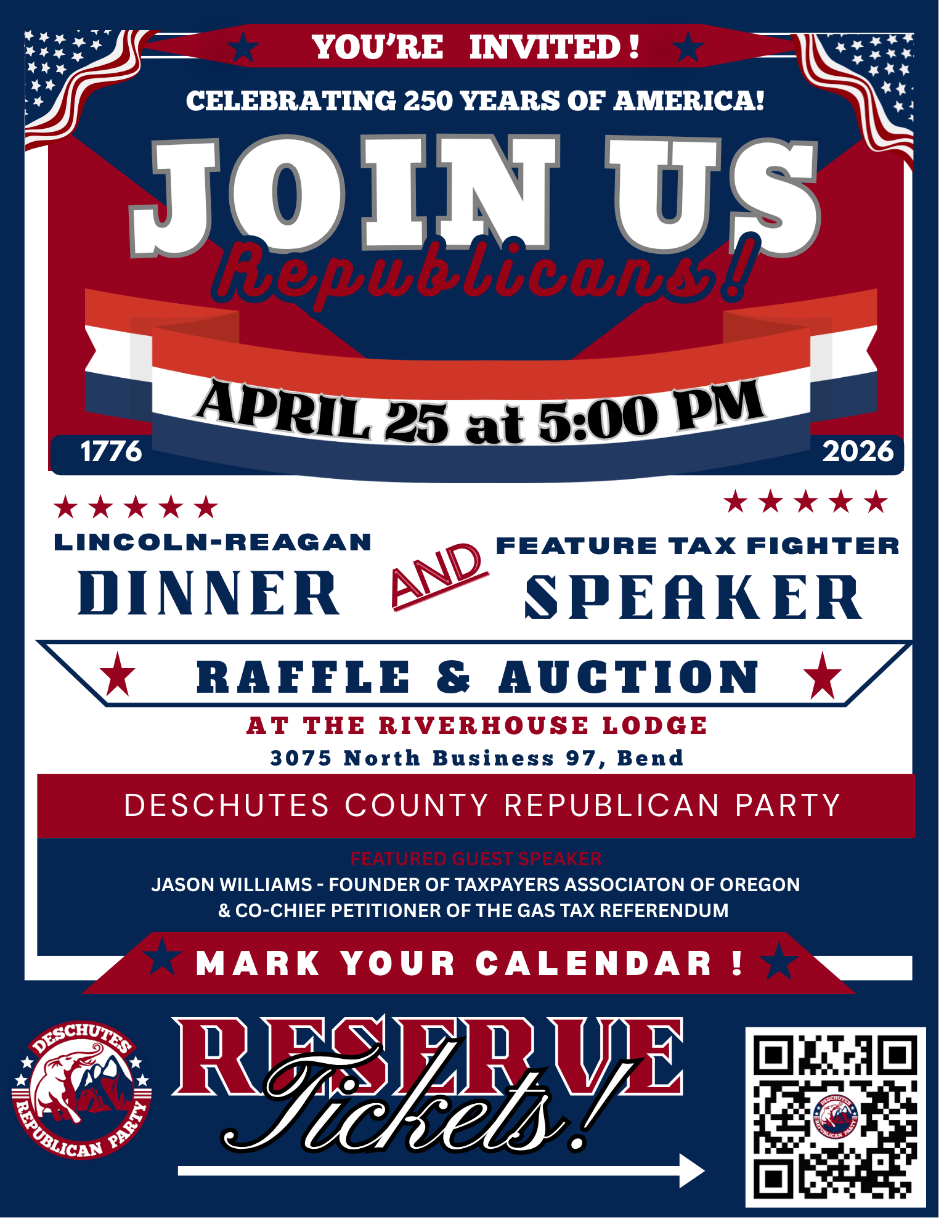 2026 Lincoln dinner flyer
