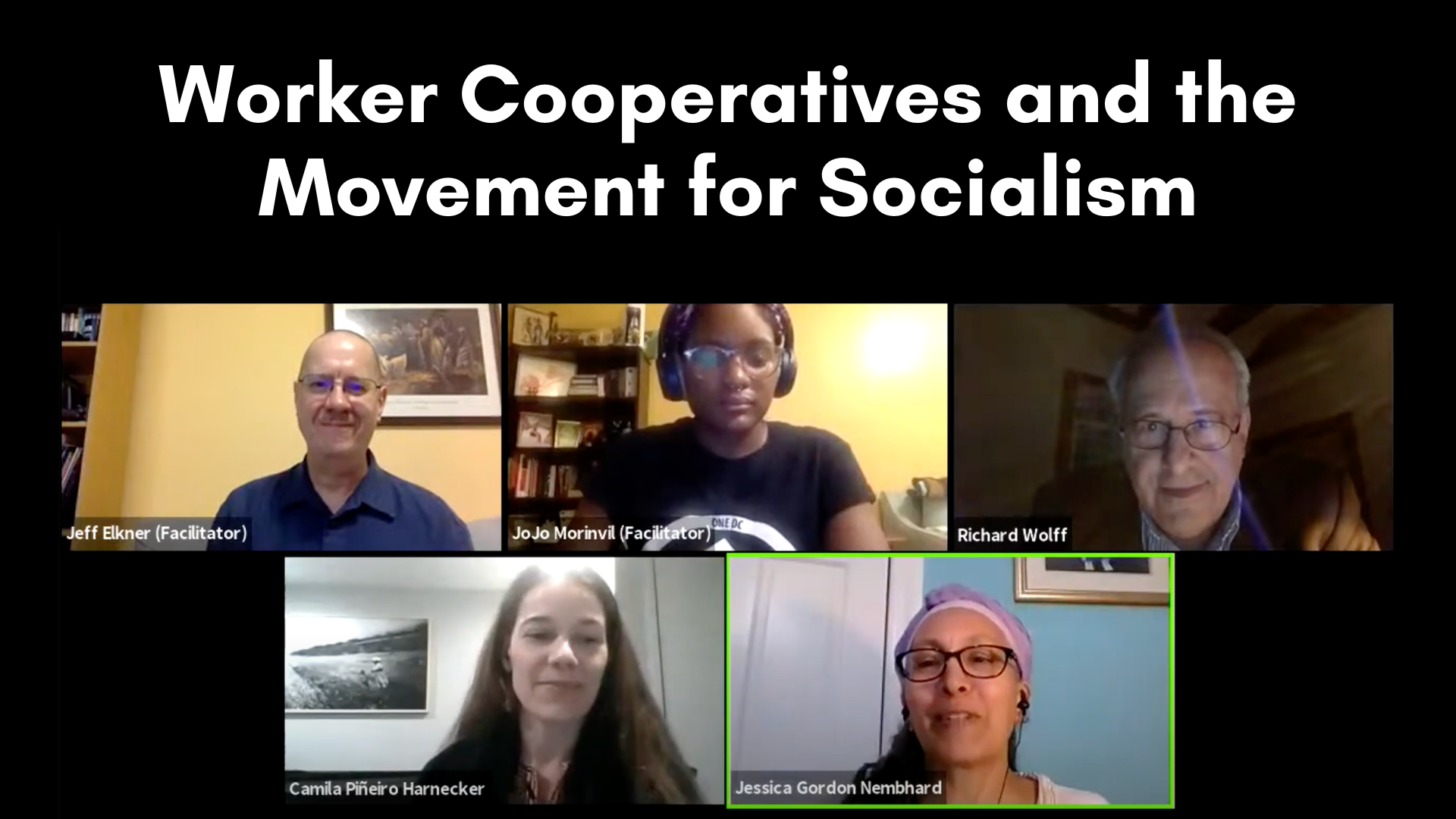 Worker Cooperatives and the Movement for Socialism RDWolff
