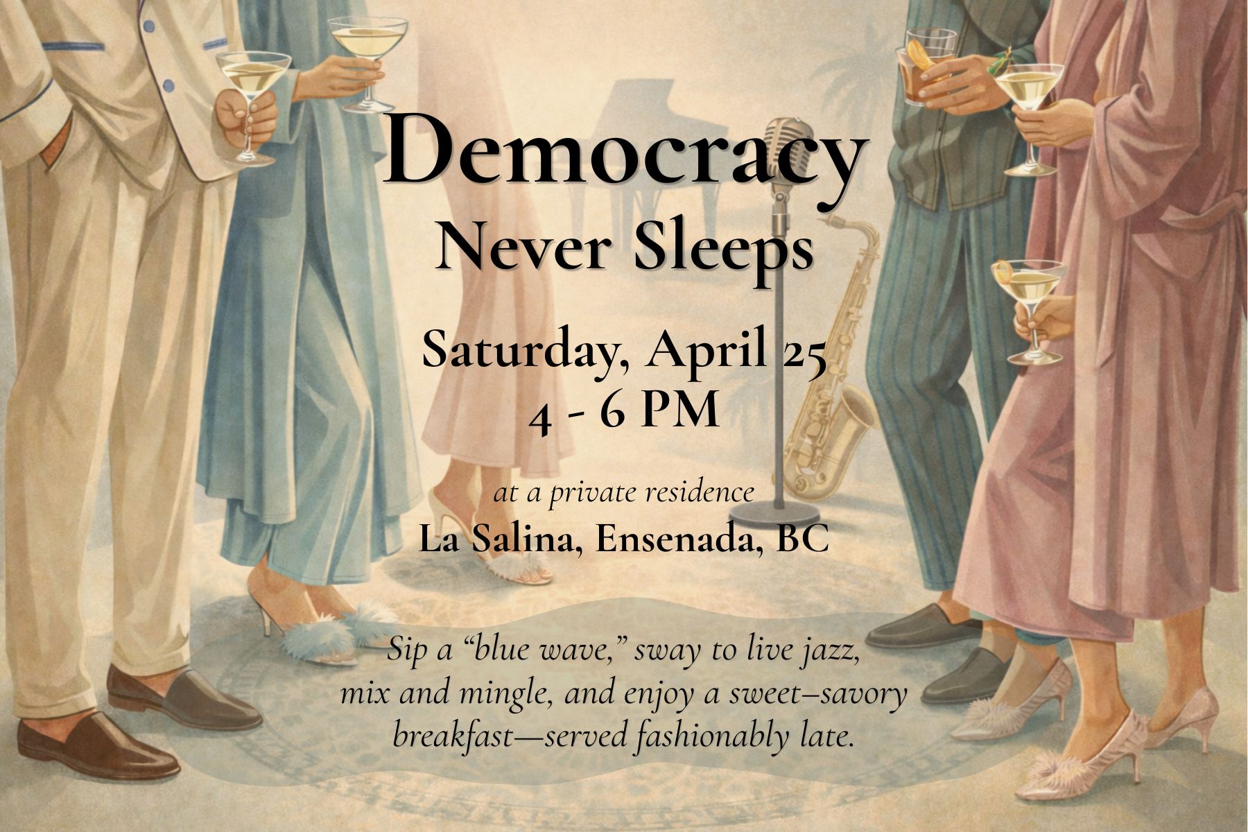 Democracy Never Sleeps poster