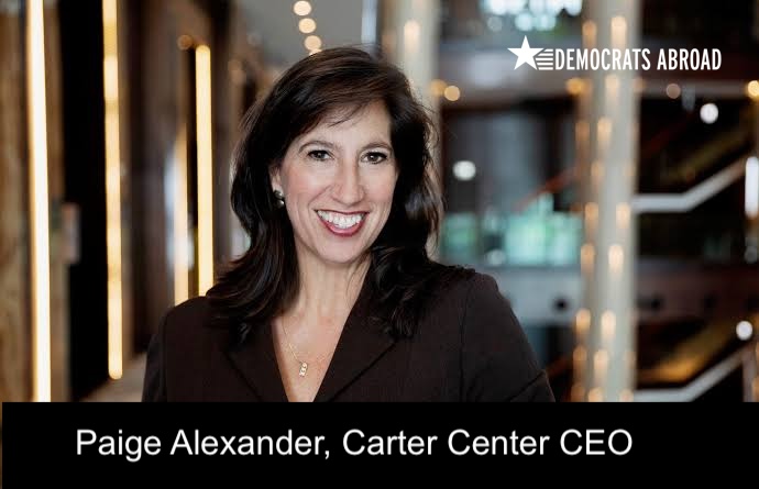 Eyes on the Ballot: A Conversation with Paige Alexander, CEO of The Carter Center