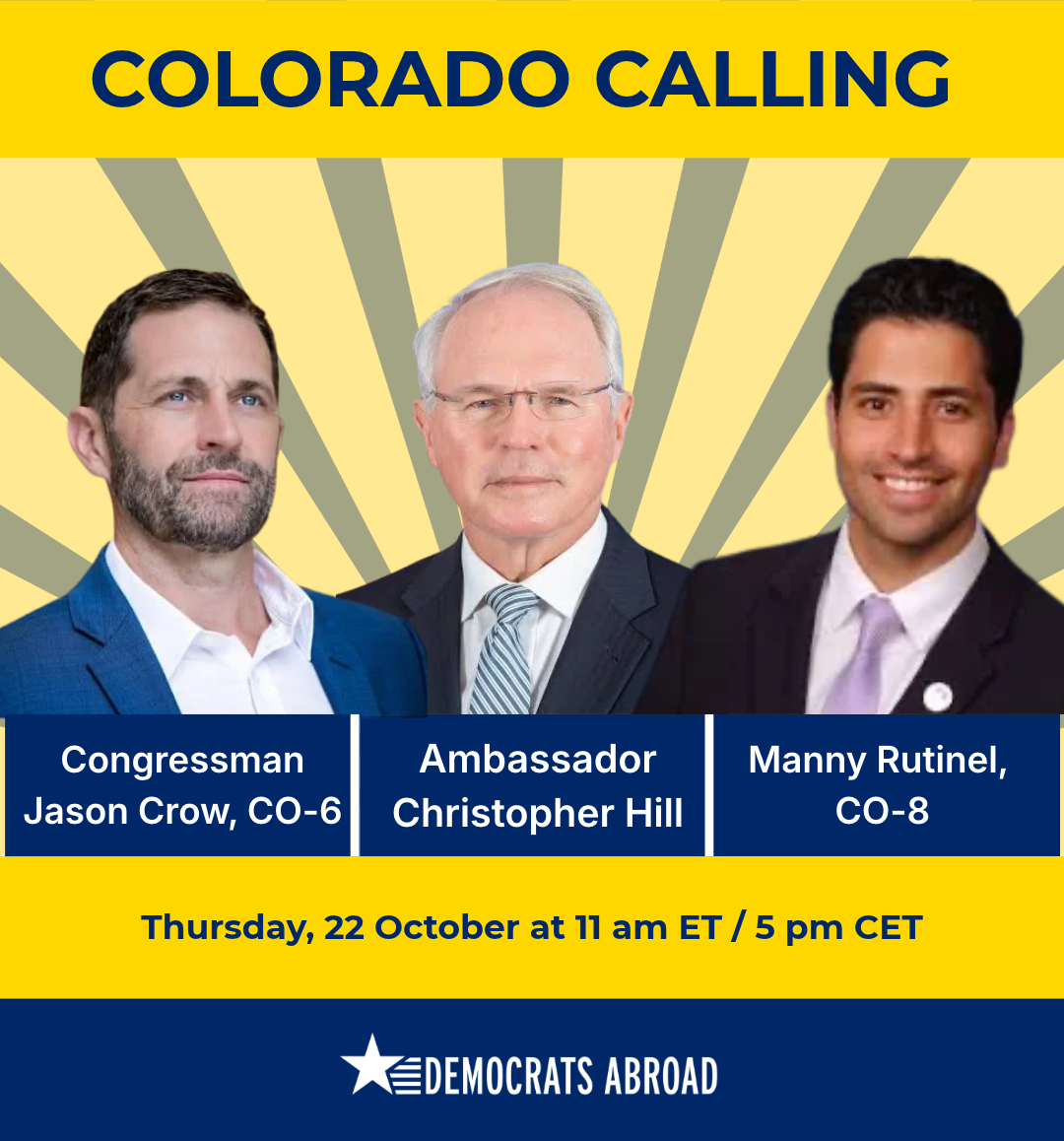 Colorado Calling: A Conversation with Congressman Jason Crow and Manny Rutinel