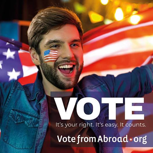 Vote It's your right It's easy It counts
