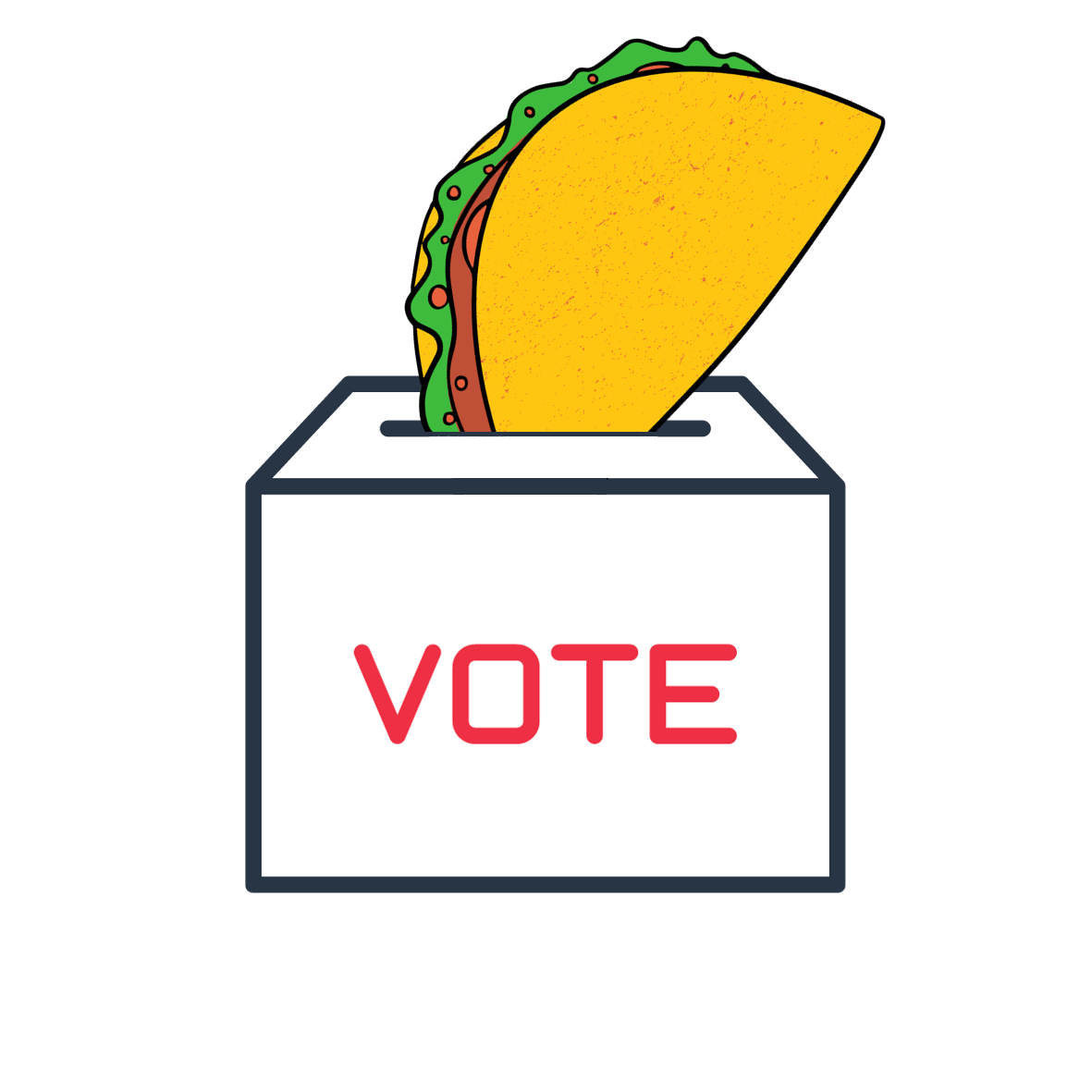 vote with tacos