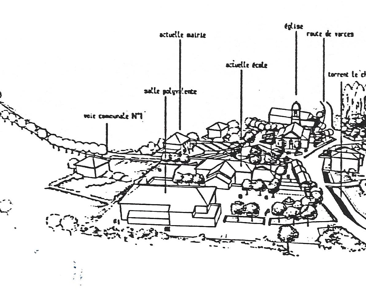 30 octobre 2022 une vision d'ensemble sur le centrevillage est