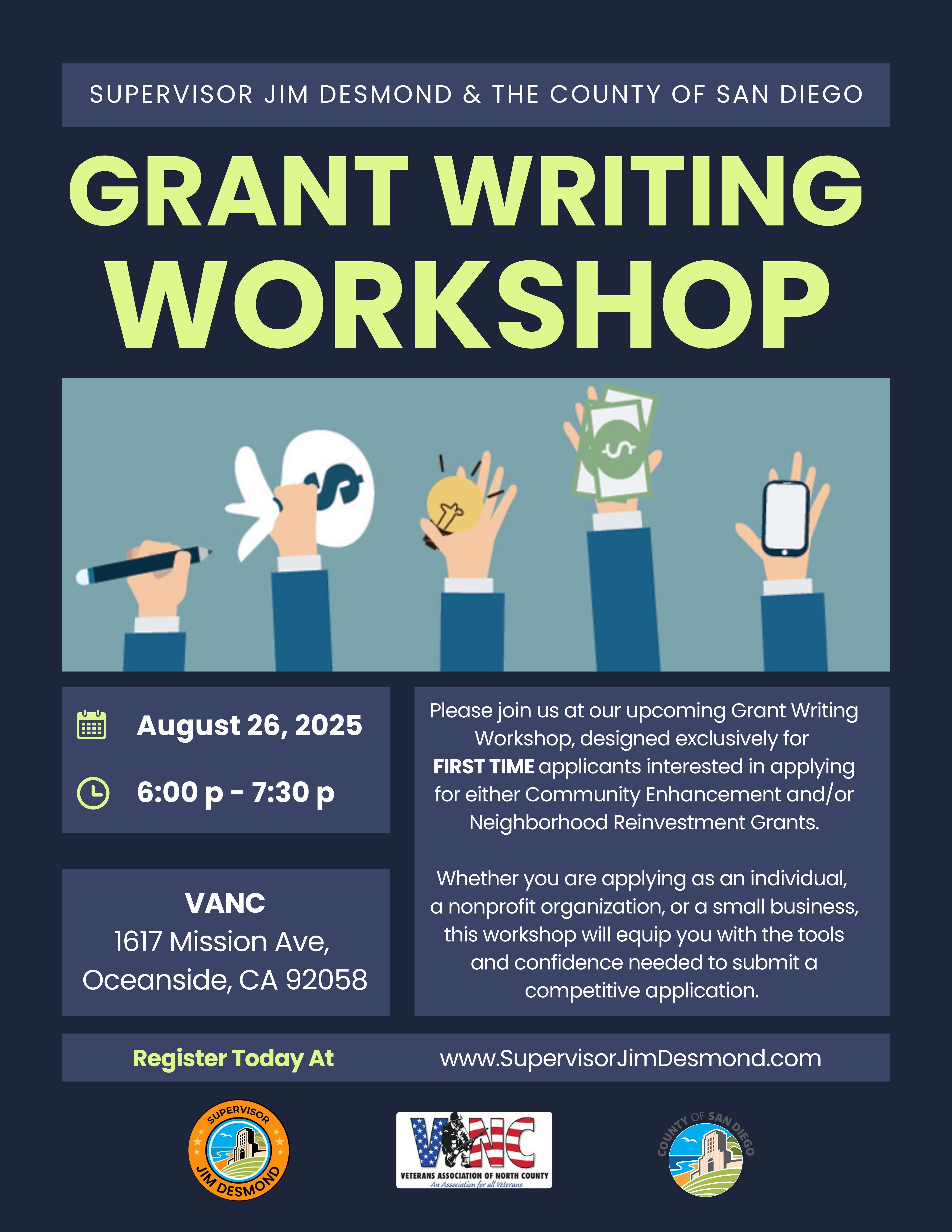 Grant Writing Workshop