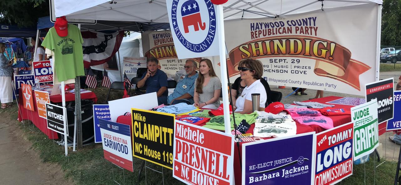 Republicans at the Canton Labor Day Festival
