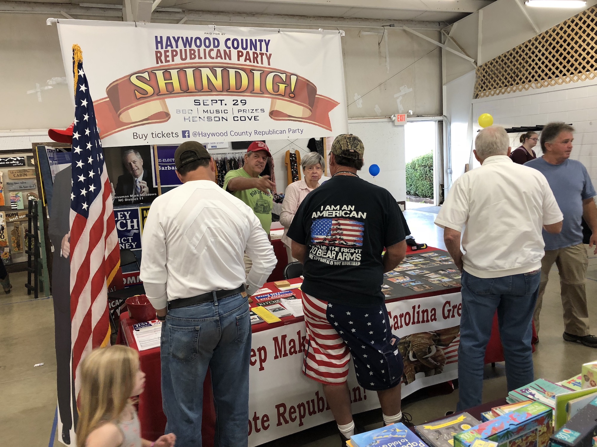 Haywood County Fair Booth 2018