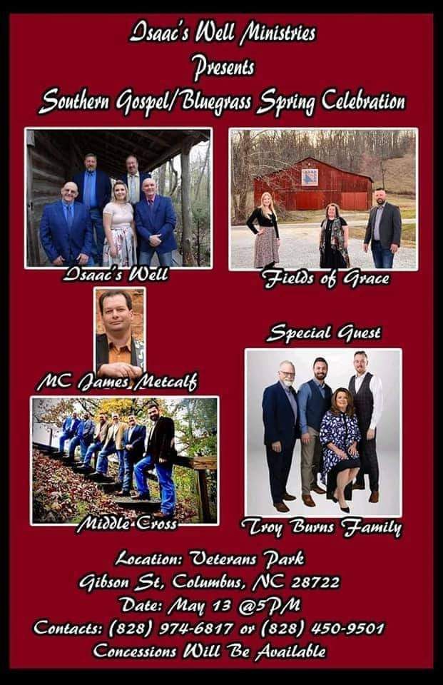 2023 Gospel/Bluegrass Spring Celebration