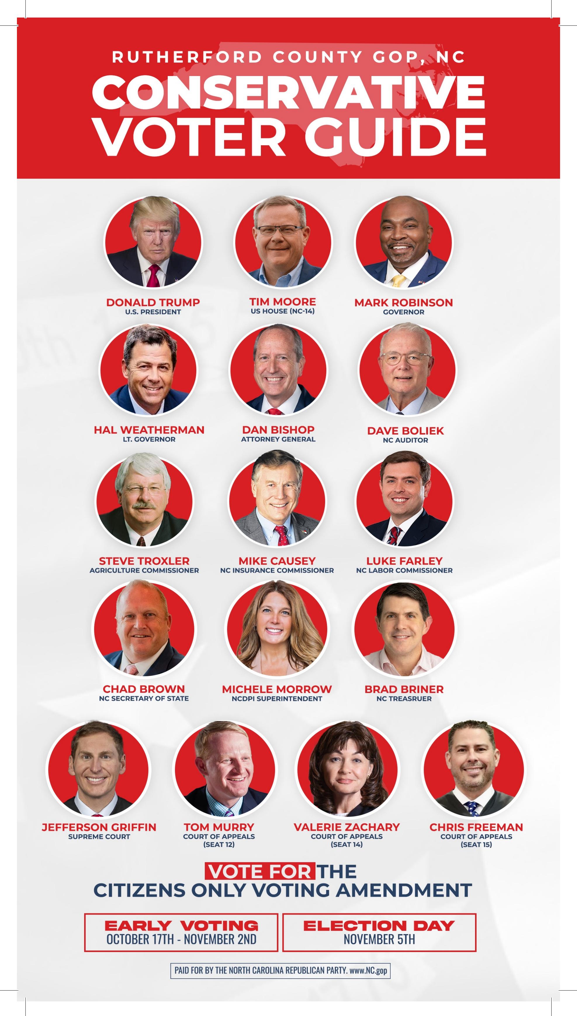 You Can Vote Today! Rutherford County Republican Party