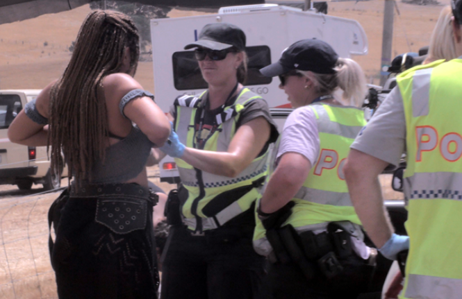 Strip Search Conducted at Rainbow Spirit Festival Strip Search at Rainbow Spirit Festival