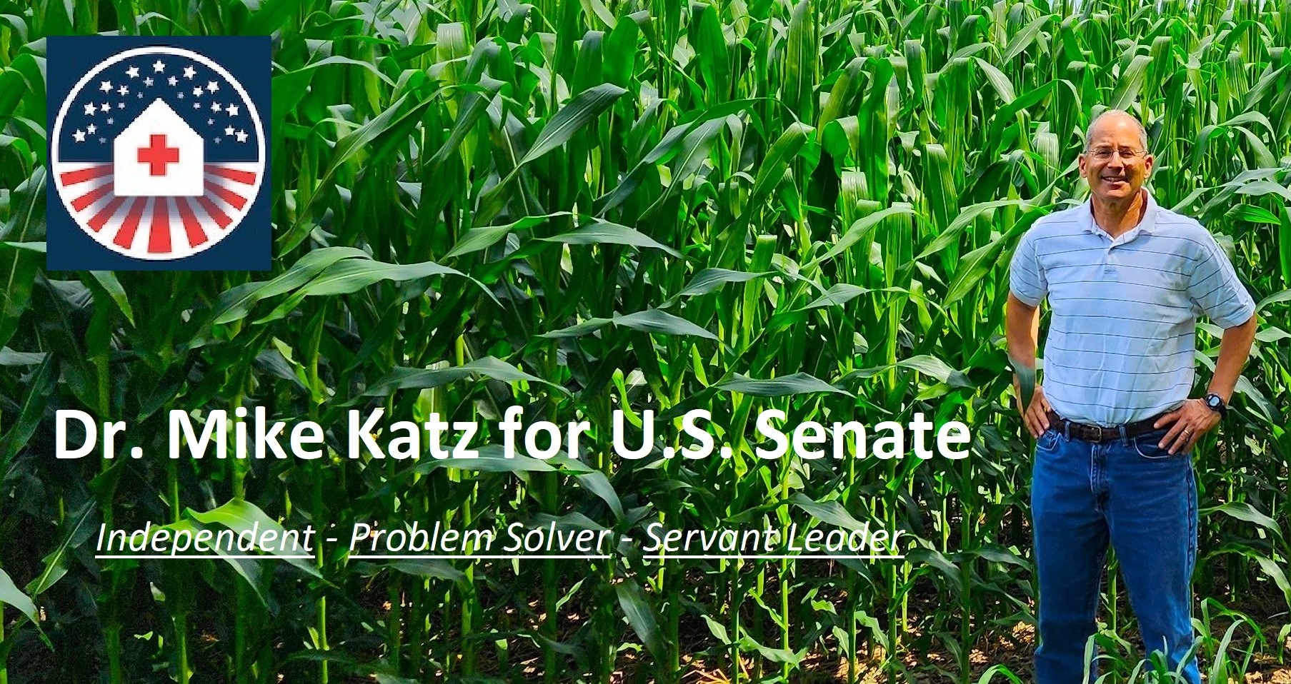 Dr. Mike Katz for U.S. Senate - Delaware Banner