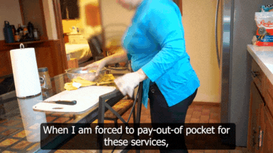 When I pay out of pocket, there is no accountability