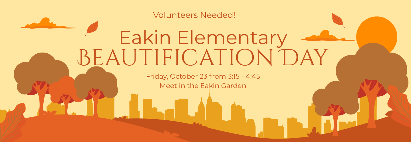 Beautification Day at Eakin