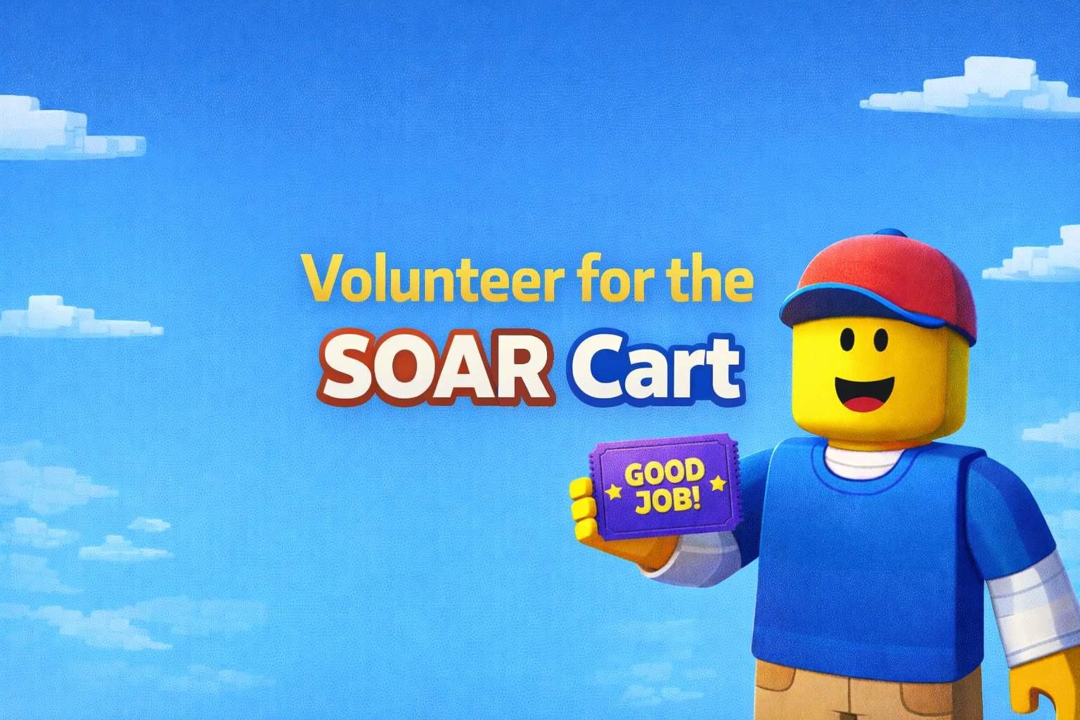 Volunteer for the SOAR Cart