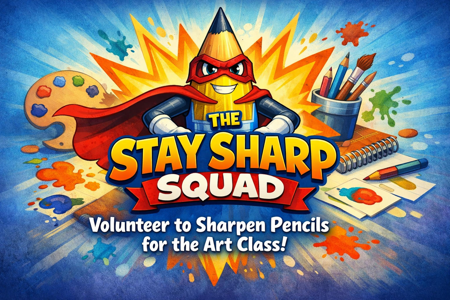 Volunteer for the Art Class