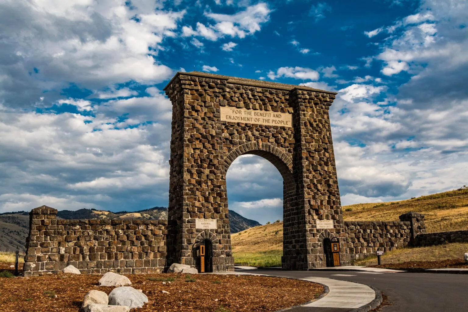 Entrance of a National Park