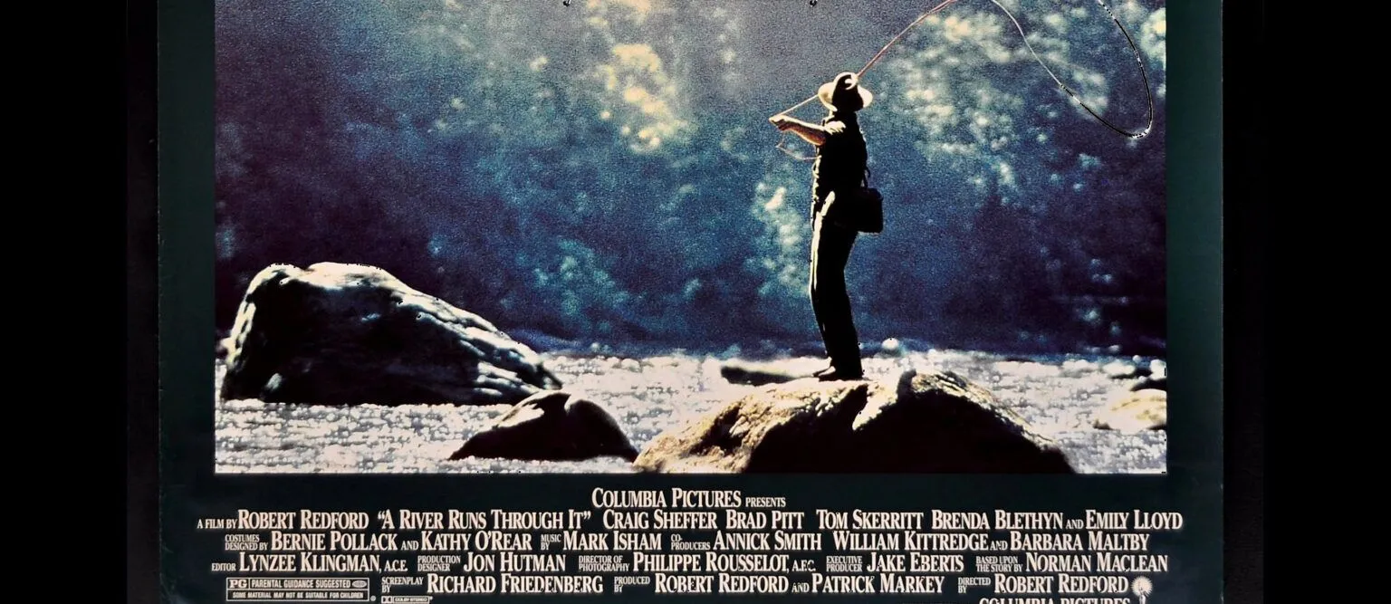 movie promo picture for robert redford's
"a river runs through it"