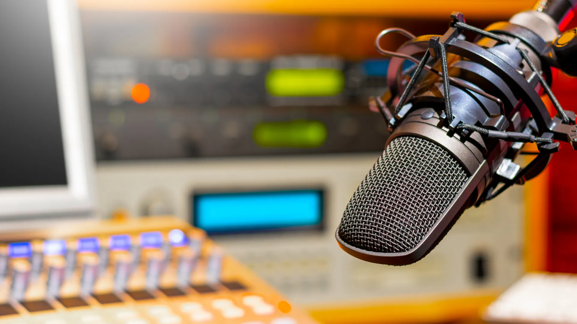 Picture of a recording studio
