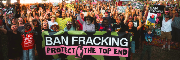 Put a Ban Fracking sign on your fence 